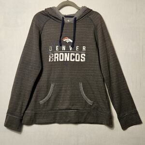 Denver Broncos Hoodie Sweatshirt Sweater NFL Football Women's Size Large O3/2017